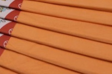 Папір гофрований, розмір 50х200 см, 100 %, 10 штук в упаковці, колір  Тілесний