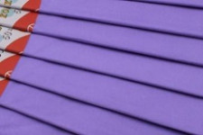 Папір гофрований, розмір 50х200 см, 100 %, 10 штук в упаковці, колір   Бузковий