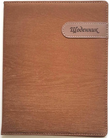 Щоденник Шкільний тверда палітурка, обкладинка Штучна шкіра, розмір 167х211 мм, 48 аркушів, дизайн - SD1421